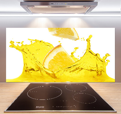 Cooker splashback Lemon slices