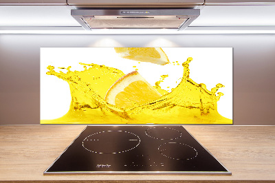 Cooker splashback Lemon slices