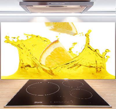 Cooker splashback Lemon slices