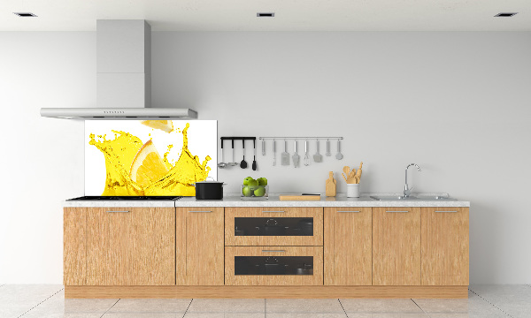 Cooker splashback Lemon slices