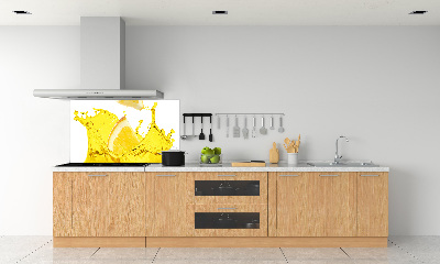 Cooker splashback Lemon slices