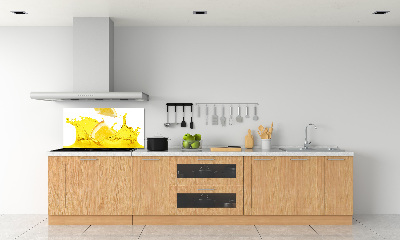 Cooker splashback Lemon slices