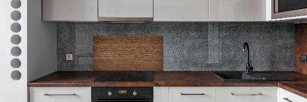 Cooker splashback Wooden background