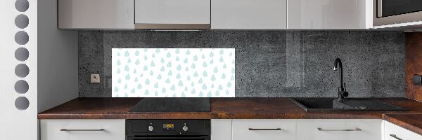 Kitchen wall panels Droplets