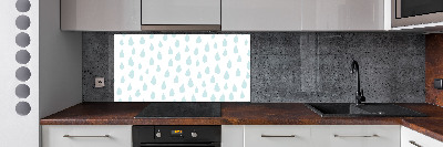 Kitchen wall panels Droplets