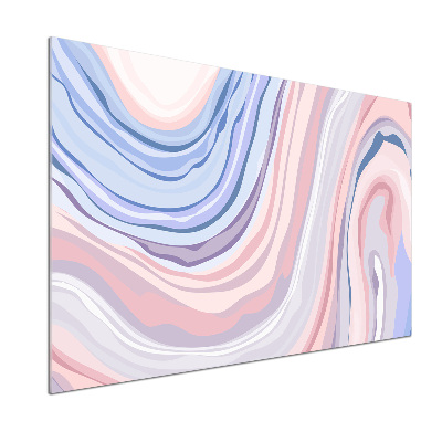 Kitchen splashback Wave abstraction