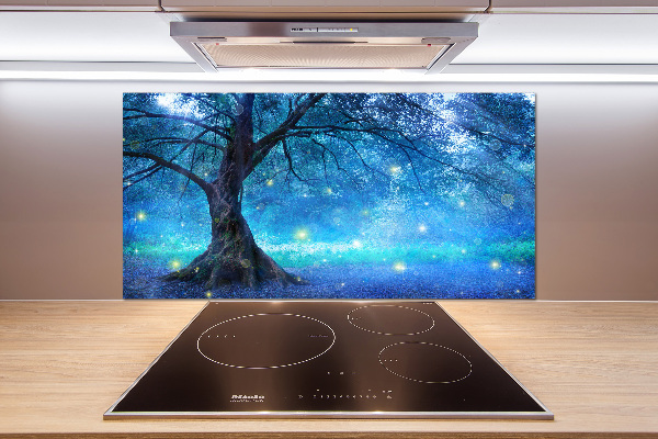 Cooker splashback Mysterious forest