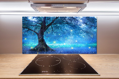 Cooker splashback Mysterious forest