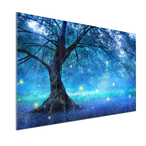 Cooker splashback Mysterious forest