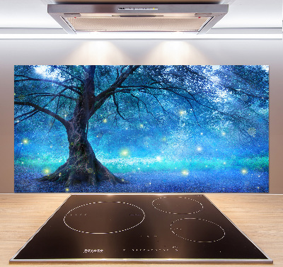 Cooker splashback Mysterious forest