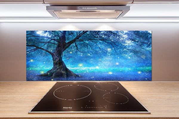 Cooker splashback Mysterious forest