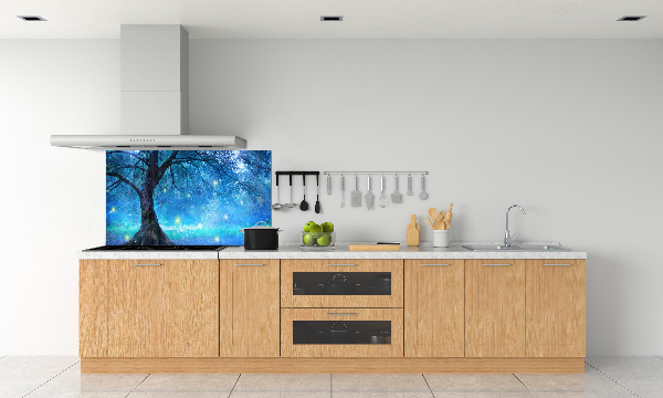 Cooker splashback Mysterious forest