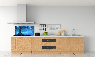 Cooker splashback Mysterious forest