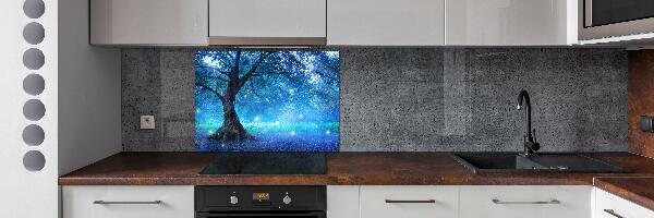 Cooker splashback Mysterious forest