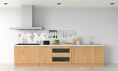 Cooker splashback Lavender