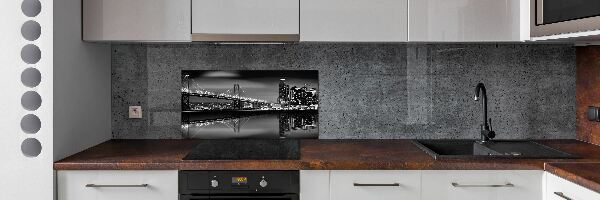 Cooker splashback San Francisco at night