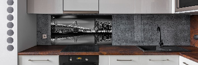 Cooker splashback San Francisco at night