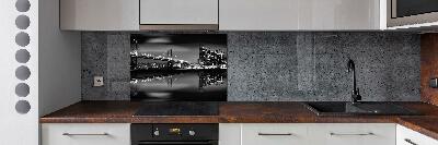 Cooker splashback San Francisco at night