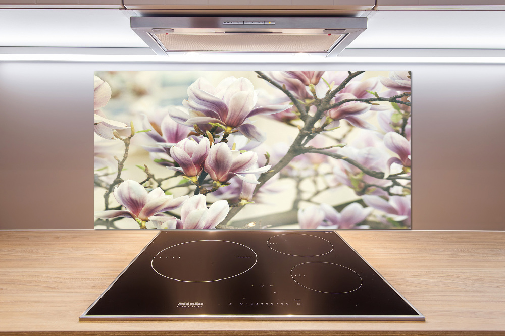 Cooker splashback Magnolia