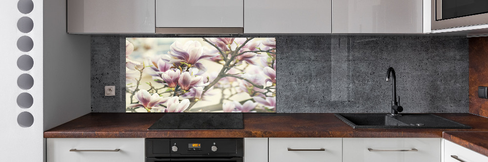 Cooker splashback Magnolia