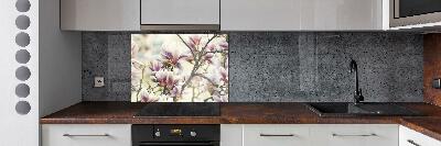 Cooker splashback Magnolia