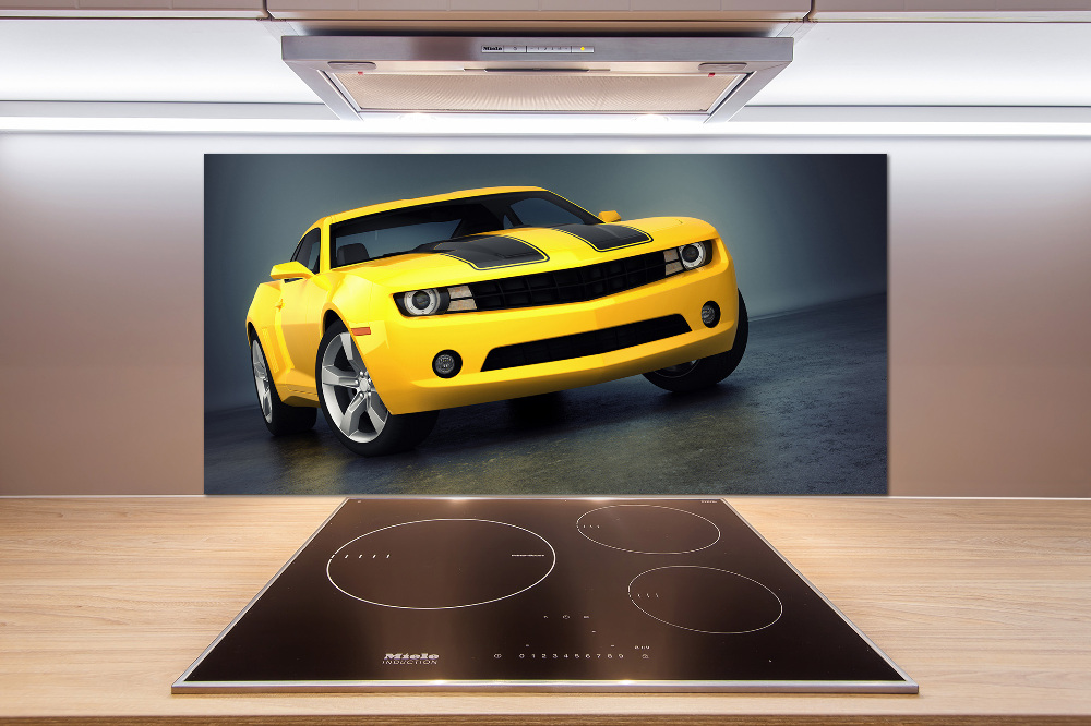 Cooker splashback Sports car