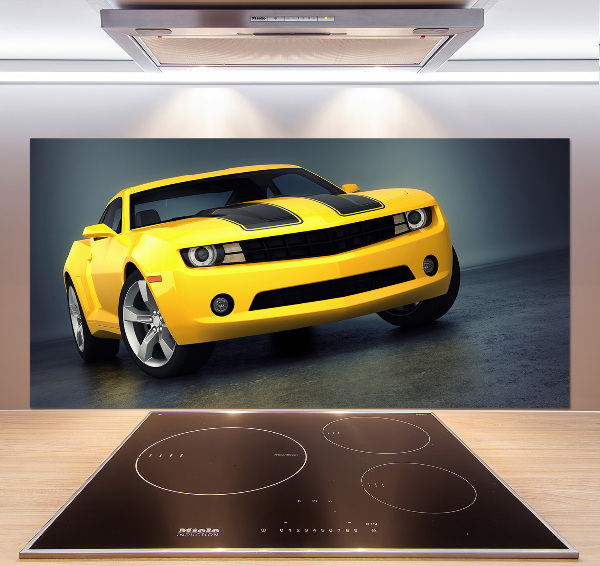 Cooker splashback Sports car