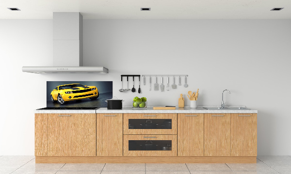 Cooker splashback Sports car