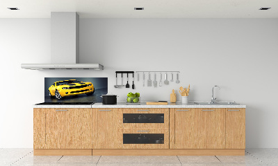 Cooker splashback Sports car