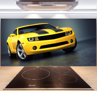 Cooker splashback Sports car