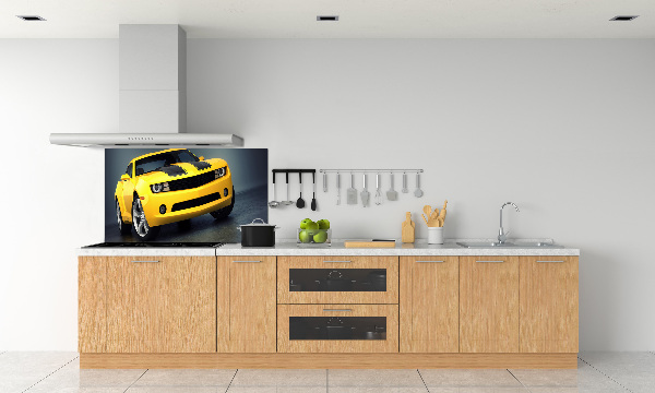 Cooker splashback Sports car