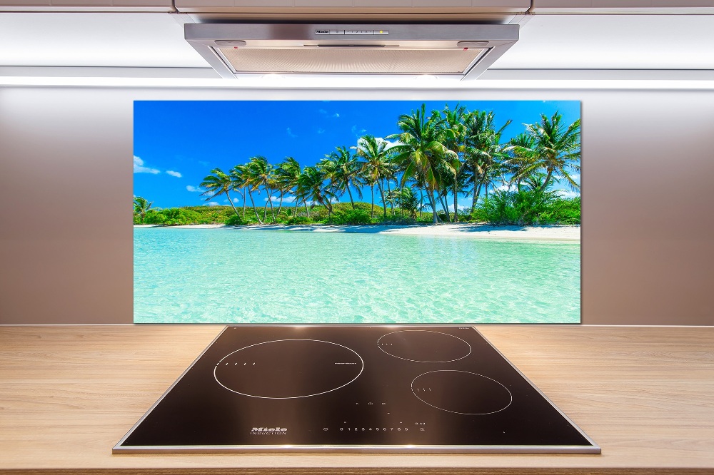 Cooker splashback Tropical beach