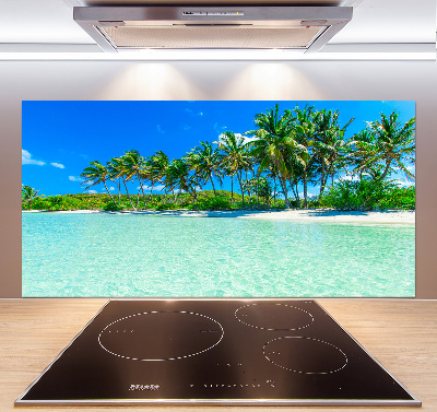 Cooker splashback Tropical beach