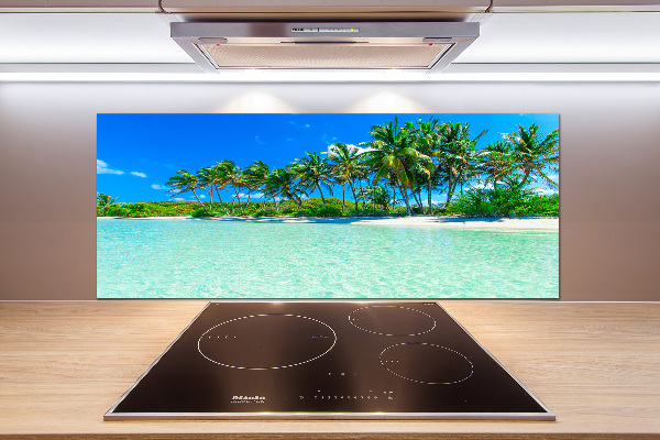 Cooker splashback Tropical beach