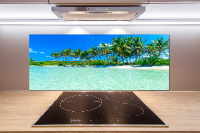 Cooker splashback Tropical beach