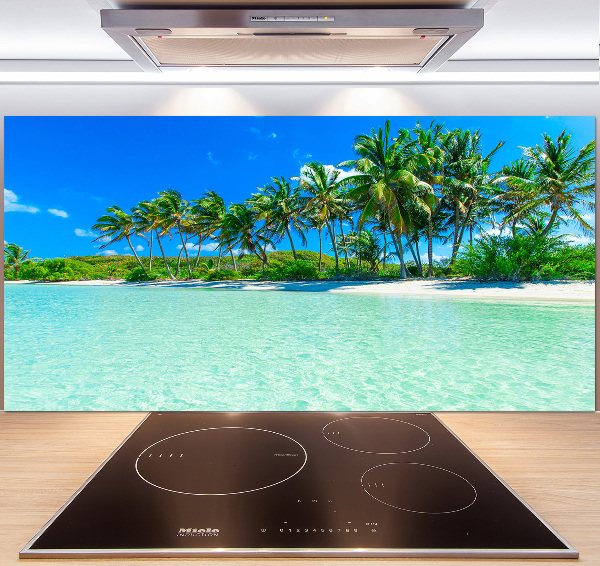 Cooker splashback Tropical beach