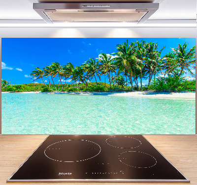 Cooker splashback Tropical beach