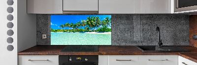 Cooker splashback Tropical beach