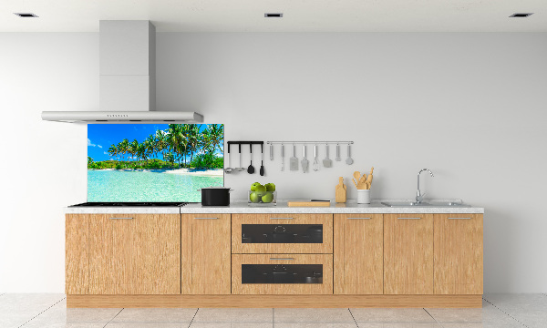 Cooker splashback Tropical beach