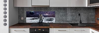 Cooker splashback Astronaut