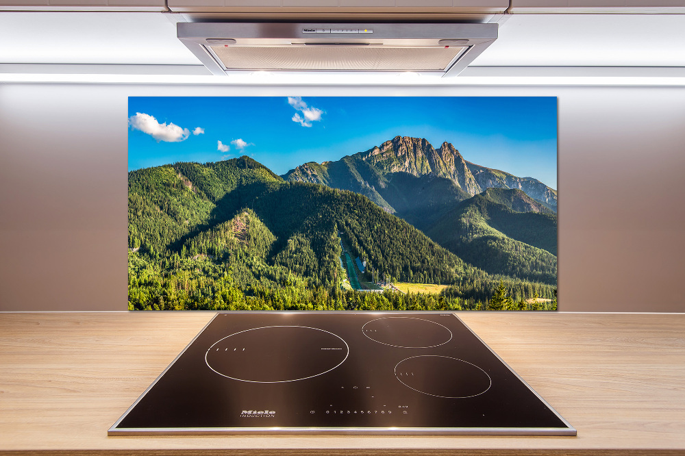 Cooker splashback Panorama of the Tatra Mountains