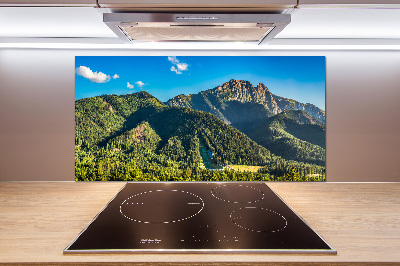 Cooker splashback Panorama of the Tatra Mountains