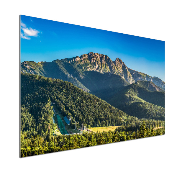 Cooker splashback Panorama of the Tatra Mountains