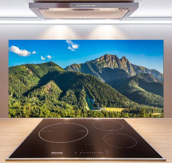 Cooker splashback Panorama of the Tatra Mountains