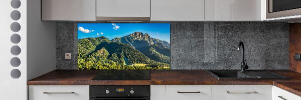 Cooker splashback Panorama of the Tatra Mountains