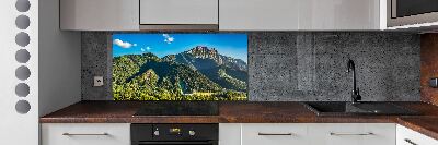 Cooker splashback Panorama of the Tatra Mountains