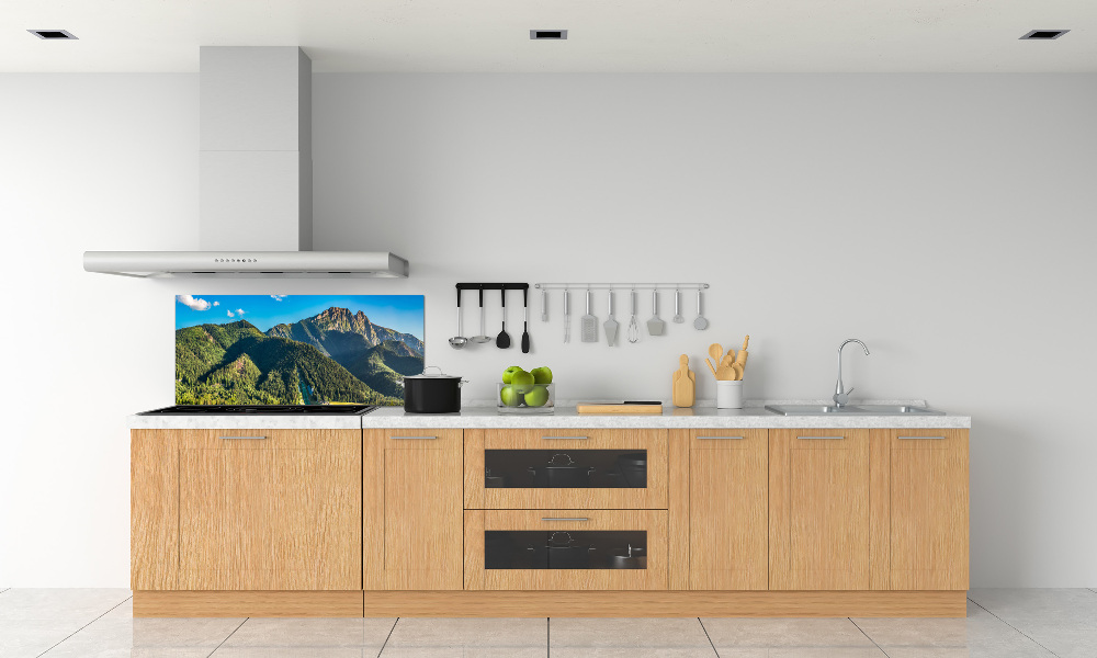 Cooker splashback Panorama of the Tatra Mountains