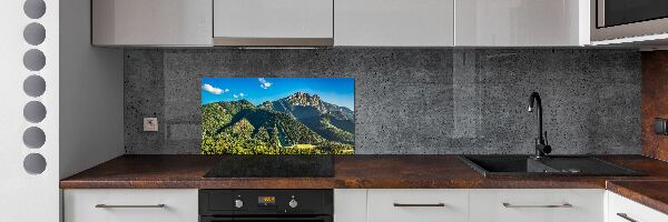 Cooker splashback Panorama of the Tatra Mountains