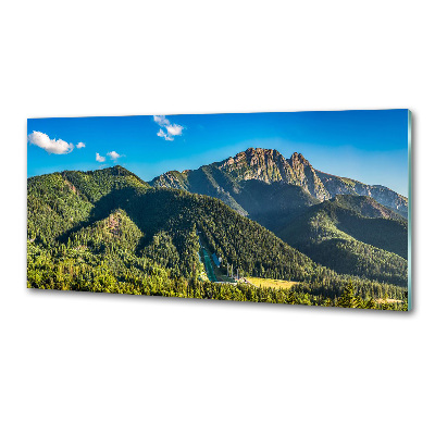 Cooker splashback Panorama of the Tatra Mountains