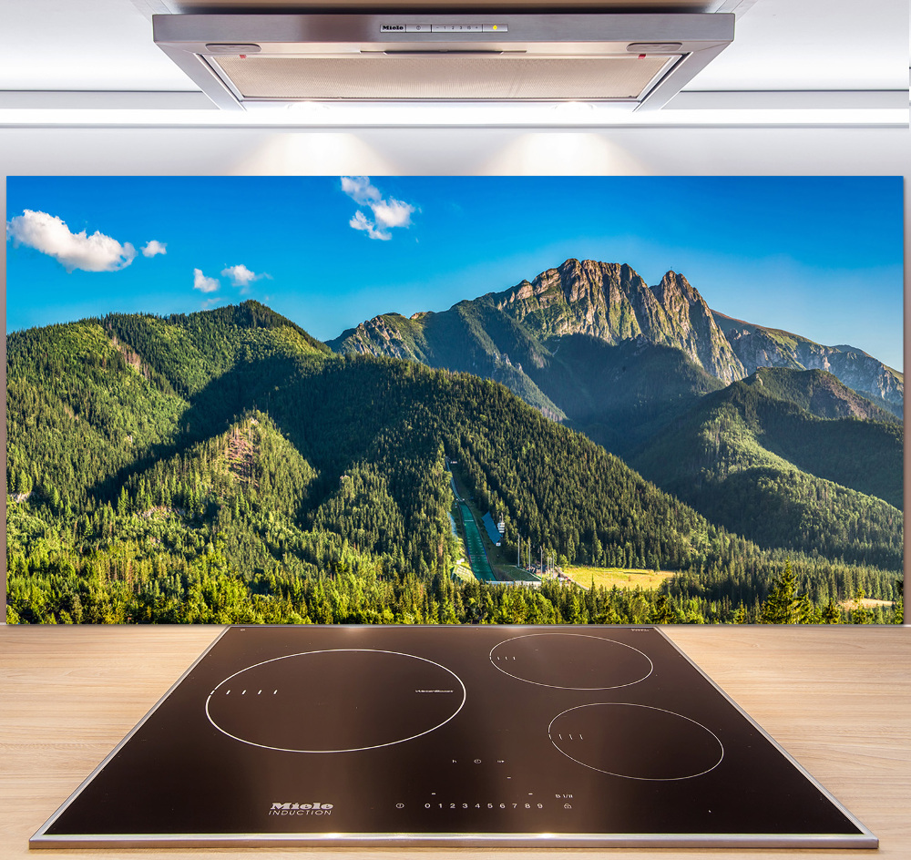 Cooker splashback Panorama of the Tatra Mountains